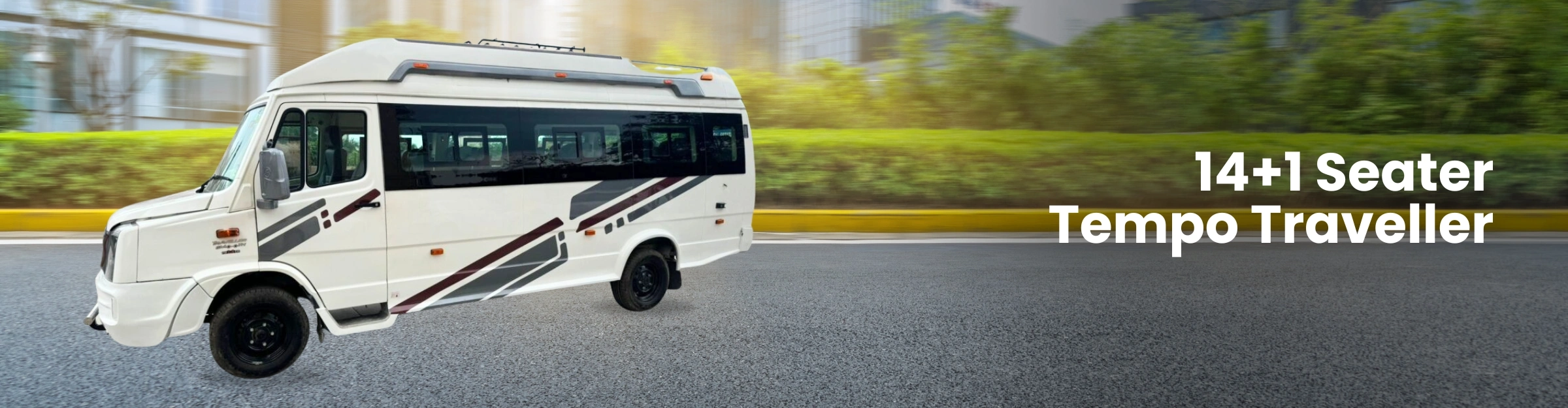 14+1 Seater Tempo Traveller